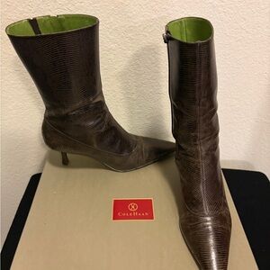 Cole Haan Dark Brown Heeled Boots